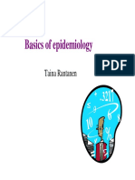 Basics of Epidemiology
