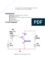 Objectives: Theory: Equipments