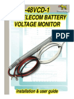 48VCD-1 - 48V Telecom Battery Monitor (Rev A-101) PDF