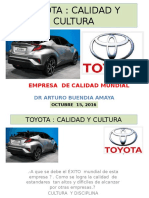 Cultura y Disciplina Toyota