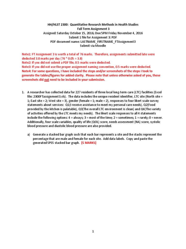 2300 FT Assignment 3 Answer Key | PDF | Chart | Fraction (Mathematics)