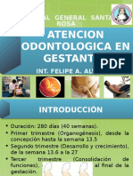 Atencion a gestantes en odontologia