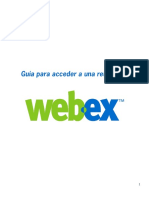 Manual Acceso WebEX