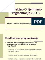Objektno Orijentisano Programiranje (ООP)