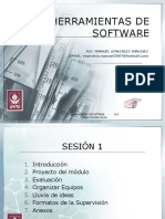 Herramientas de Software - Introduccion Sesión 1