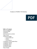 Edible Oil Industry Analysis: Key Trends, Players and Outlook