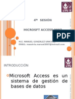 Herramientas de Software - Sesion 4 - Microsoft Access 2007