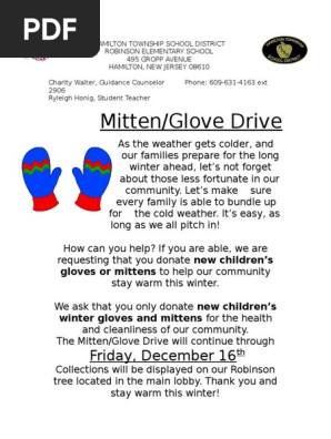 mitten-glove drive flyer