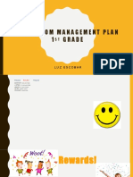 Edu 299 Classroom Management Plan
