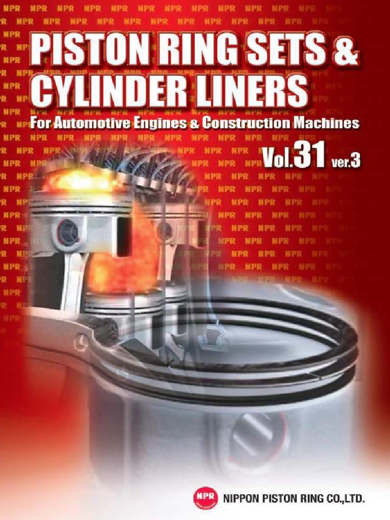 NPR Piston Rings History & Applications | PDF | Piston