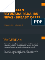 Perawatan Payudara Pada Ibu Nifas (Breast Care