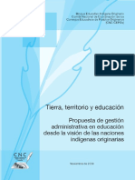 Tierra Territorio y Educacion