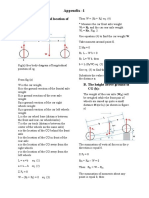 The Longitudinal Location of CG