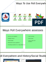 How To Integrate Poll Everwhere Into A Classroom