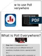 How To Use Poll Everywhere