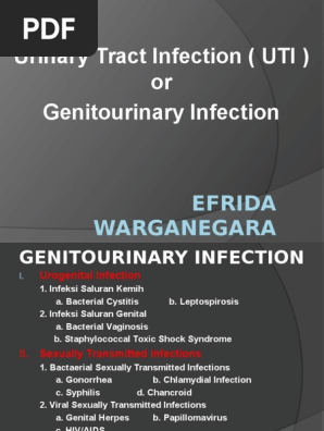 Uti And Genital Disease Mei 2014 Efrida Urinary Tract Infection Candidiasis