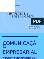 Seminário Nacional COMUNICAÇÃO INTERNA