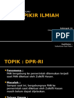 Alur Pikir Ilmiah-Dpr Ri