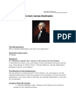 Web Hunt: George Washington: Student Name