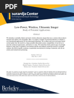 Low Power Ultrasound Report