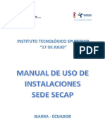 Normas uso instalaciones SECAP IST17J