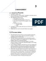 Process Management 3.1 What Is A Process