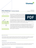 PPA Profile Sample PDF