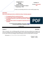 Assignment No. 1 Graded: Semester Fall 2015 Computer Architecture and Assembly Language Programming - CS401 Objective