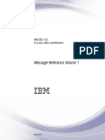 IBM DB2 10.5 for Linux, UNIX, And Windows - Message Reference Volume 1