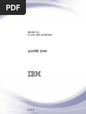 Ibm Db2 10 5 For Linux Unix And Windows Purexml Guide Relational Database Sql