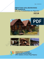 Kecamatan Kalibawang Dalam Angka 2016