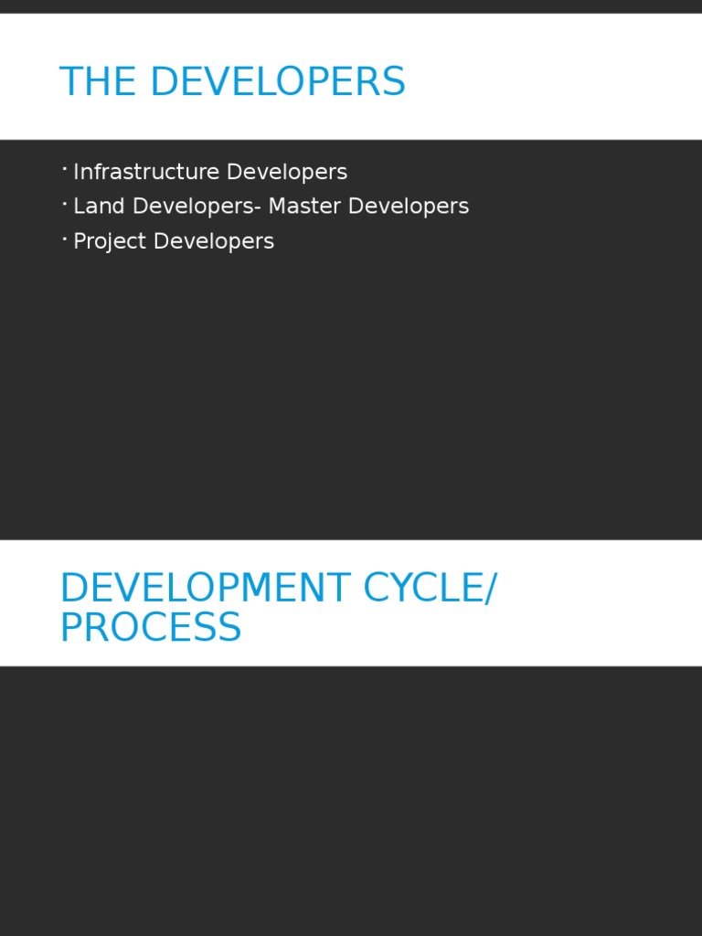 Real Estate Development Process Guide | PDF | Customer Relationship ...