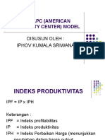 Model Apc American Productivity Center Model