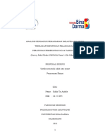 ANALISIS PENGARUH PEMAHAMAN PARA PELAKU UMKM TERHADAP KEPATUHAN PELAKSANAAN PP 46 TAHUN 2013 Survey Pada Pelaku UMKM Di Pasar 16 Ilir Palembang