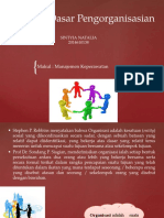 Konsep Dasar Pengorganisasian