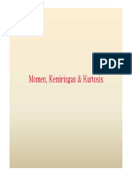 P5-Moment, Kemiringan & Kurtosis (Compatibility Mode) PDF