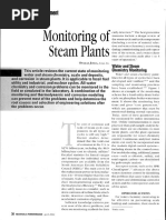Monitoring of Steam Plants