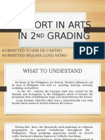 Report in Arts