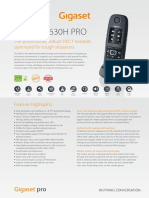 Gigaset R630H PRO: The Professional, Robust DECT Handset, Optimized For Tough Situations