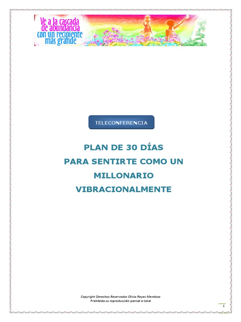 30dias para Ser Millonario | PDF | Amor | Verdad
