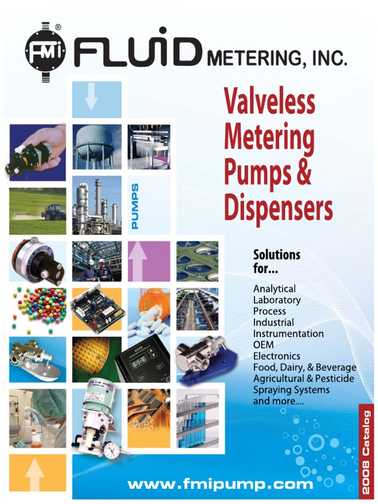 Fluid Metering Catalogue PDF | PDF | Pump | Engines