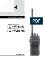 Icom Ic-F15 - F25 - 4