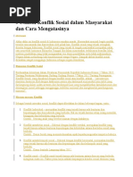 Download 9ContohKonflikSosialDalamMasyarakatDanCaraMengatasinyabyJanggiGukoSN333968553 doc pdf