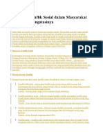 Download 9 Contoh Konflik Sosial Dalam Masyarakat Dan Cara Mengatasinya by Janggi Guko SN333968553 doc pdf