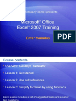 excel training
