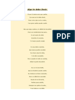 POEMA - Algo Te Debo Decir