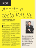 Aperte a tecla pause