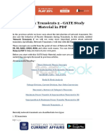 Network Transients 2 - GATE Study Material in PDF