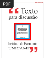 Dedecca - Brasil - Crescimento e Desafios para Mercado de Trabalho