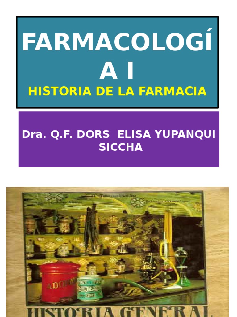 Historia de La Farmacia PDF Farmacia Farmacéutico